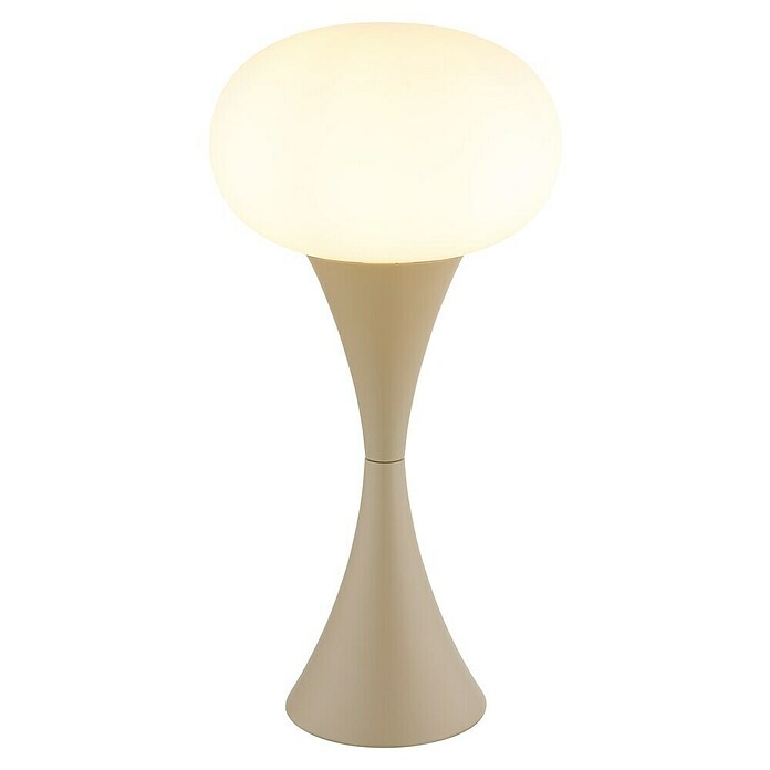 Globo Tischleuchte Lula (25 W, Sandfarben, Opal, E14) | BAUHAUS
