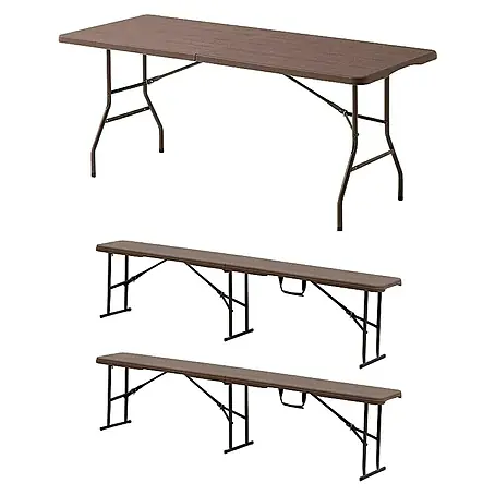 Set de muebles de jardín Wood