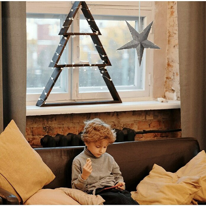 Eglo Estrella LED Velvet (60 cm, Gris, Color de luz: Blanco cálido) | BAUHAUS