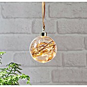 Eglo Lámpara colgante LED redonda Glow (0,18 W, Diámetro: 10 cm, Blanco cálido, Dorado) | BAUHAUS