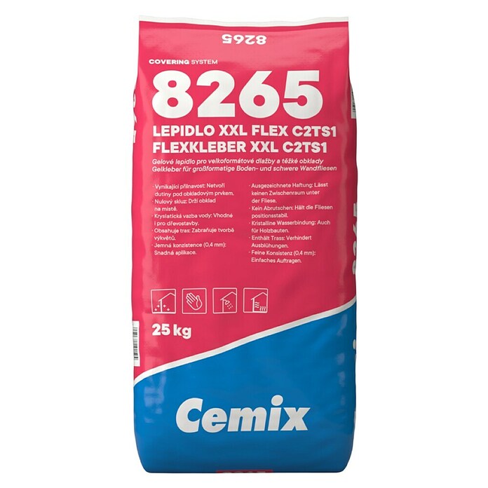 Cemix Flexkleber 8265 XXL Flex Glue C2TS1 (25 kg) | BAUHAUS