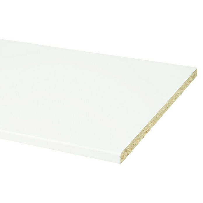 CanDo Keukenwerkblad Aanrechtblad Wit (Spaanplaat, 302 x 60 x 2,8 cm, Aanrechtblad wit) | BAUHAUS