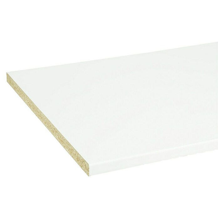 CanDo Keukenwerkblad Aanrechtblad Wit (Spaanplaat, 302 x 60 x 2,8 cm, Aanrechtblad wit) | BAUHAUS