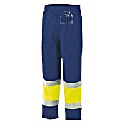 Industrial Starter Pantalón de trabajo reflectante para hombre (S, Azul/Amarillo)