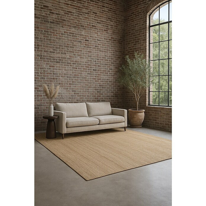Alfombra de yute Córdoba (Natural, 300 x 250 cm, 100% yute) | BAUHAUS