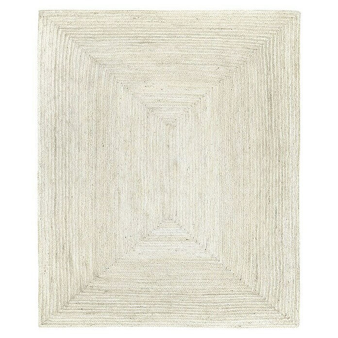 Alfombra de yute Nazar (Blanco, 300 x 250 cm) | BAUHAUS