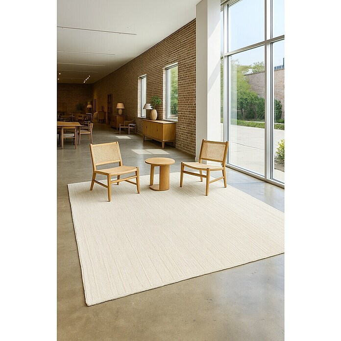 Alfombra de yute Nazar (Blanco, 350 x 250 cm) | BAUHAUS