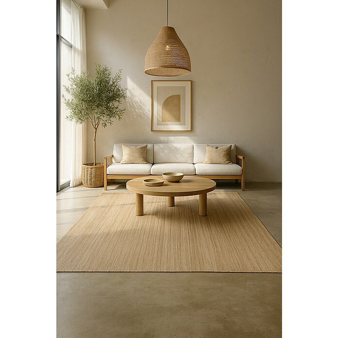Alfombra de yute Córdoba (Natural, 400 x 300 cm, 100% yute) | BAUHAUS