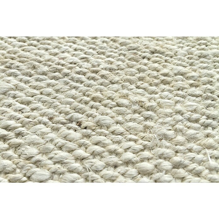 Alfombra de yute Córdoba (Blanco, 400 x 300 cm, 100% yute) | BAUHAUS