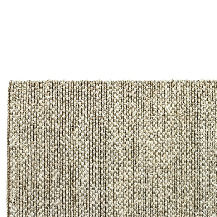 Alfombra de yute Málaga (Blanco/Natural, 350 x 250 cm, 100% yute) | BAUHAUS