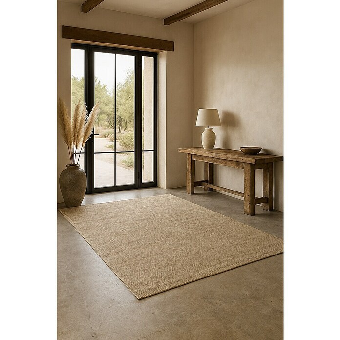 Alfombra de yute Alcázar (Natural, 300 x 250 cm, 100% yute) | BAUHAUS