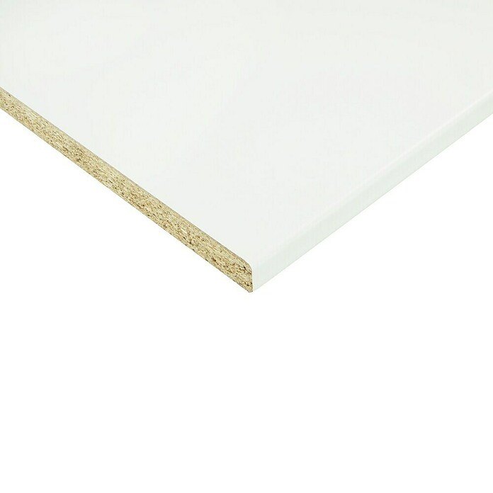 CanDo Keukenwerkblad Aanrechtblad Wit (Spaanplaat, 302 x 60 x 2,8 cm, Aanrechtblad wit) | BAUHAUS
