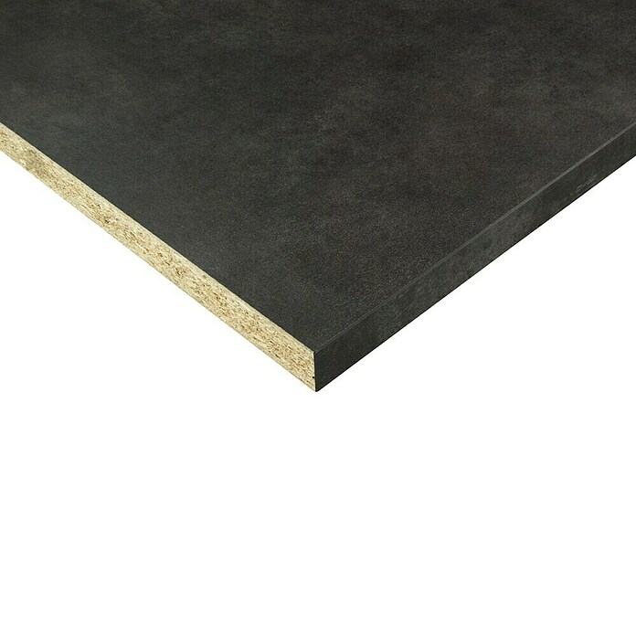 CanDo Keukenwerkblad Aanrechtblad Beton Antraciet (Spaanplaat, 302 x 60 x 2,8 cm) | BAUHAUS