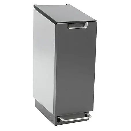 Proregal  Treteimer Feuersicherer Wertstoffsammler Connector Bin mit Pedalöffnung