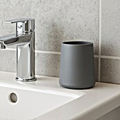 Aquasanit Tower Portacepillos (Diámetro: 8 cm, Plástico, Gris) | BAUHAUS