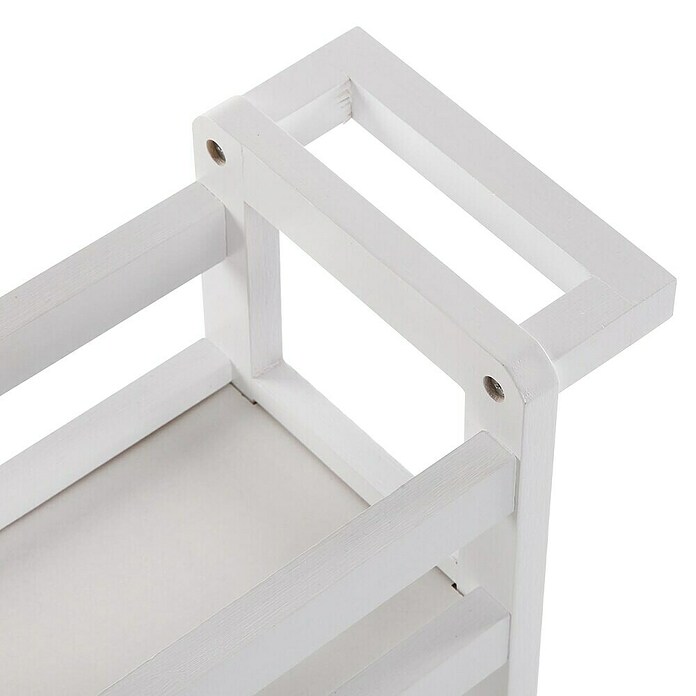 Versa Carro de cocina (L x An x Al: 15 x 36 x 74 cm, Blanco, Acero) | BAUHAUS