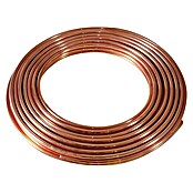 Tubo de cobre en rollo (12 mm, Largo: 50 m)