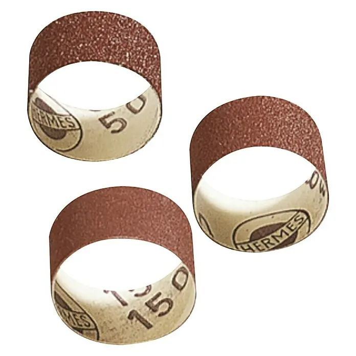 Wolfcraft Disco pulidor - Ø x Al: 45 x 30 mm - Tres manguitos de lijado Hermes con diferentes granos para el lijado de superficies preciso.