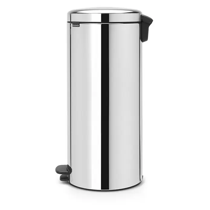 Proregal Treteimer Brabantia Klassischer Tretmülleimer mit Soft-Verschluss - 30 l, Metall, Edelstahl - Dieser stylische, silberne Treteimer ist ein echter Hingucker in jedem Raum. Praktisch und elegant zugleich!