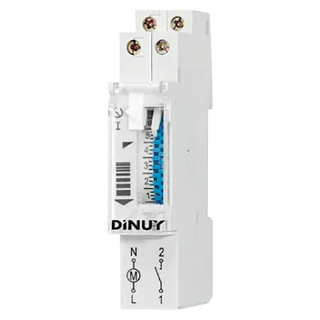 Dinuy  Minutero de escalera analógico con reserva