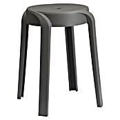 Kruk Anvers (Grijs, Kunststof, Hoogte: 45 cm) | BAUHAUS