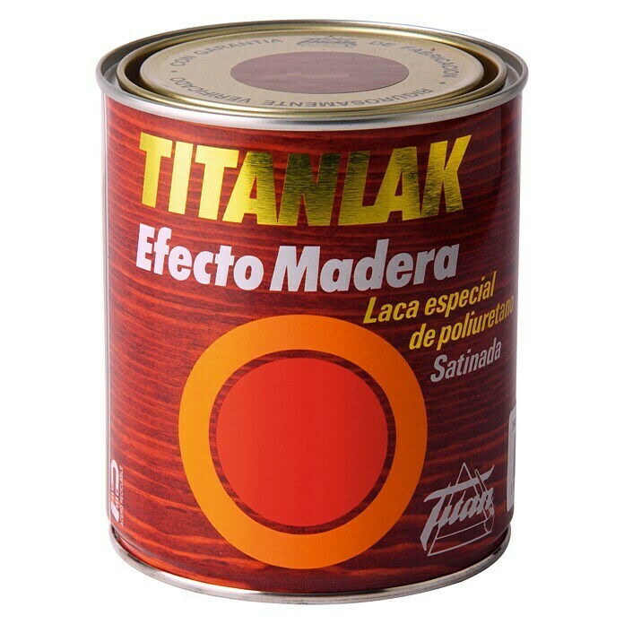 Titanlux Esmalte de color Titanlak Efecto madera (Wengué, 750 ml, Satinado)
