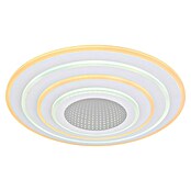 Globo LED-Deckenleuchte rund Jocelyn (50 W, Ø x H: 500 x 67 mm, Weiß, Warmweiß) | BAUHAUS
