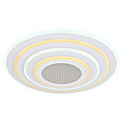 Globo LED-Deckenleuchte rund Jocelyn (50 W, Ø x H: 500 x 67 mm, Weiß, Warmweiß) | BAUHAUS