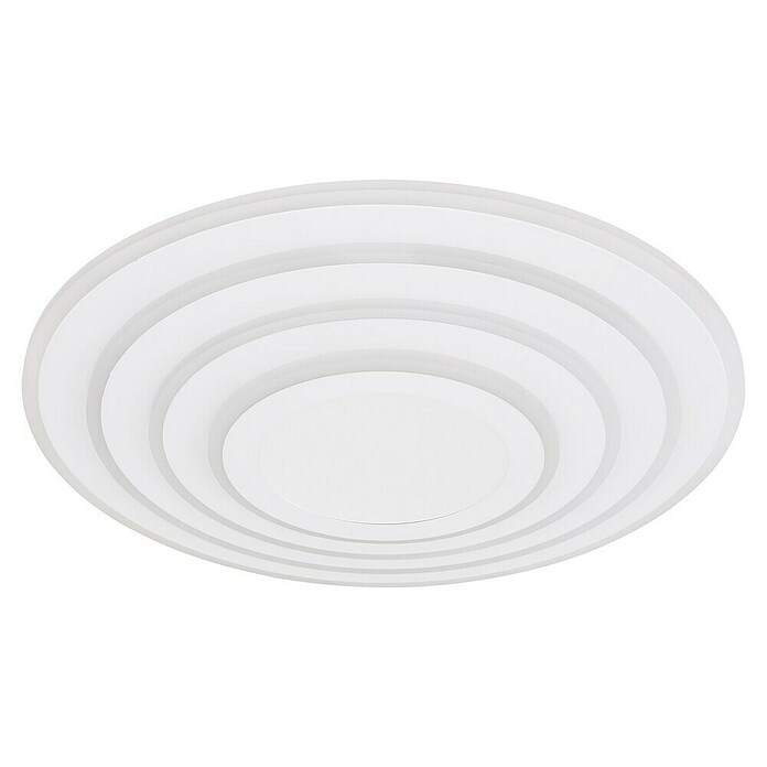 Globo LED-Deckenleuchte rund Jocelyn (50 W, Ø x H: 500 x 67 mm, Weiß, Warmweiß) | BAUHAUS