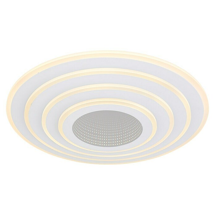 Globo Okrugla stropna LED svjetiljka Jocelyn  (50 W, Ø x V: 50 x 6,7 cm, Topla bijela) | BAUHAUS