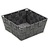 Cesta de tela (L x An x Al: 19 x 19 x 9 cm, Gris, Polipropileno) | BAUHAUS