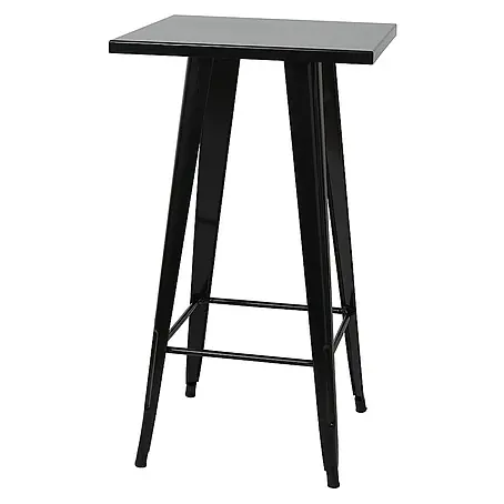 Chefgastro  Garten-Stehtisch mit Metall-Tischplatte
