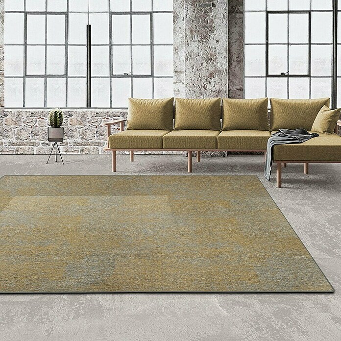 Flachgewebeteppich York (Gelb, 350 x 80 cm, 100 % Polypropylen) | BAUHAUS