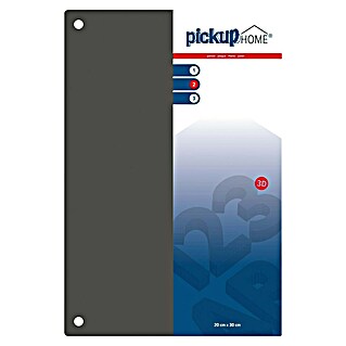 Pickup 3D Home Znak (Do x Š: 20 x 30 cm, Sive barve)