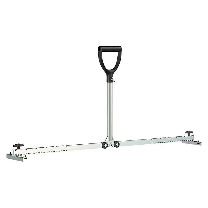 Langfit Fliesenheber MS-FH50100L - Plattengröße: 50 - 100 cm, Geeignet für: Feinsteinzeugplatten - Werkzeug zum Heben und Bewegen von Gipskartonplatten mit D-Griff und verstellbaren Armen für einfache Handhabung.