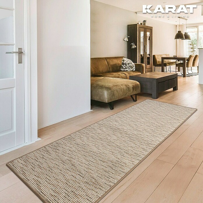 Flachgewebeteppich Geneva (Beige, 200 x 200 cm, 100 % Polypropylen) | BAUHAUS