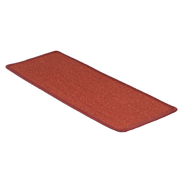 Stufenmatte Sisal (65 x 23,5 cm, 100 % Sisal, Rot) | BAUHAUS