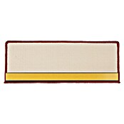 Stufenmatte Sisal (65 x 23,5 cm, Rot, Rechteck) | BAUHAUS