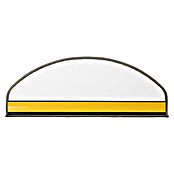 Stufenmatte Sundae (65 x 23,5 cm, Silber, Halbrund) | BAUHAUS