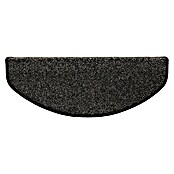 Stufenmatte Lyon (65 x 23,5 cm, Schwarz, Halbrund) | BAUHAUS