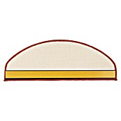 Stufenmatte Sisal (65 x 23,5 cm, Apricot, Halbrund) | BAUHAUS