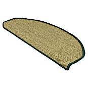 Stufenmatte Sisal (65 x 23,5 cm, Grün, Halbrund) | BAUHAUS