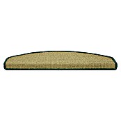Stufenmatte Sisal (65 x 23,5 cm, Grün, Halbrund) | BAUHAUS