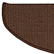 Stufenmatte Sisal (65 x 23,5 cm, Dunkelbraun, Halbrund) | BAUHAUS