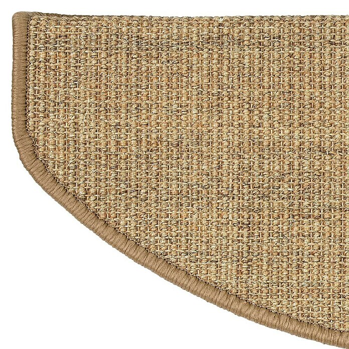 Stufenmatte Sisal (65 x 23,5 cm, Kork, Halbrund) | BAUHAUS