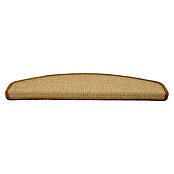 Stufenmatte Sisal (65 x 23,5 cm, Natur, Halbrund) | BAUHAUS