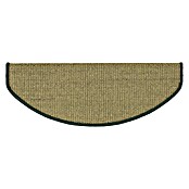 Stufenmatte Sisal (65 x 23,5 cm, Grün, Halbrund) | BAUHAUS