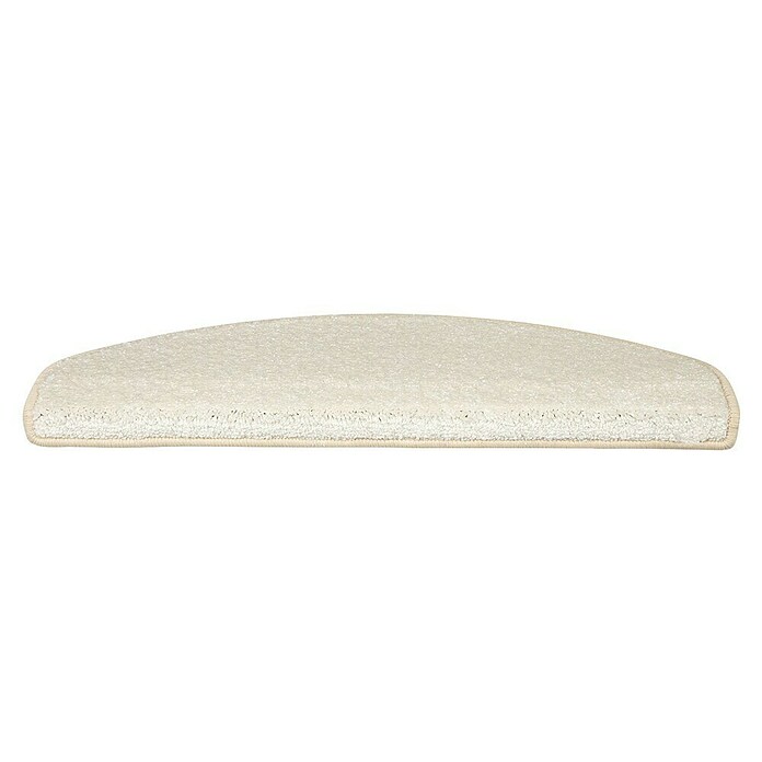 Stufenmatte Sundae (65 x 23,5 cm, Creme, Halbrund) | BAUHAUS