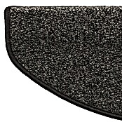 Stufenmatte Lyon (65 x 23,5 cm, Schwarz, Halbrund) | BAUHAUS
