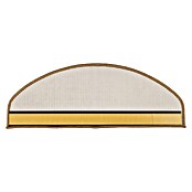 Stufenmatte Sisal (65 x 23,5 cm, Natur, Halbrund) | BAUHAUS